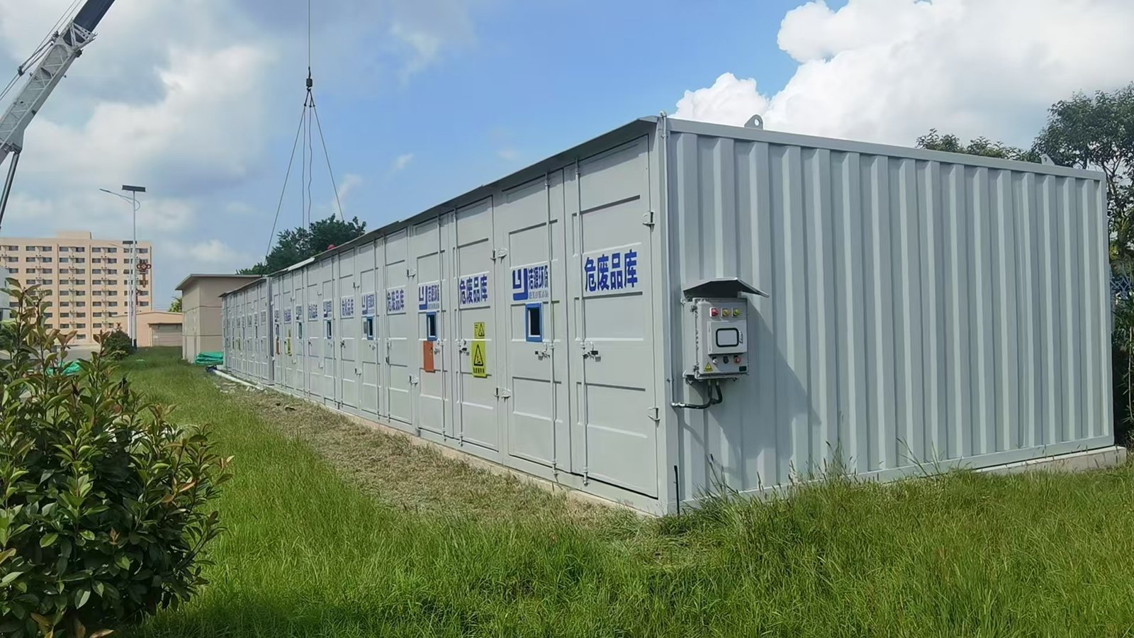 Medical hazardous waste temporary storage room – zcsjyhbs